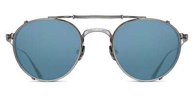 Matsuda® CL3085 CLIP MTD CL3085 CLIP Antique Silver/Blue Grey 48 - Antique Silver / Blue Grey Sunglasses