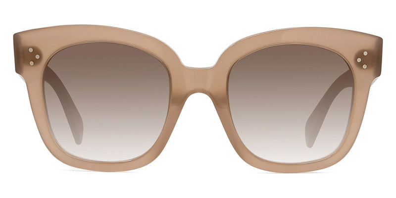 Celine® CL4002UN CLN CL4002UN 45F 54 - Shiny Opaline Brown / Brown Sunglasses