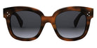 Celine® CL4002UN CLN CL4002UN 53B 54 - 53B Shiny Havana / Grey Gradient Sunglasses