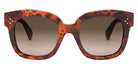 Celine® CL4002UN CLN CL4002UN 99f 54 - Animal / Lenses Gradient Brown Organic Sunglasses