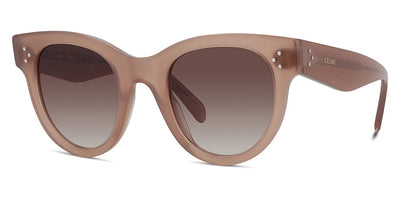 Celine® CL4003IN CLN CL4003IN 45F 48 - Shiny Milky Hazelnut / Brown Sunglasses
