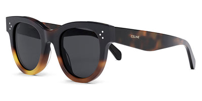 Celine® CL4003IN CLN CL4003IN 53A 48 - Shiny Gradient Havana / Smoke Sunglasses