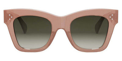 Celine® CL4004IN CLN CL4004IN 74F 50 - Shiny Milky Pink with Silver Glitter / Brown Sunglasses