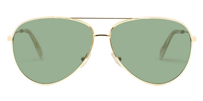 Celine® CL40062U CLN CL40062U 30N 59 - 30N Shiny Endura Gold / Green Mineral Sunglasses