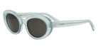 Celine® CL40193I CLN CL40193I 93a 53 - Shiny Lime Transparent / Smoke Organic Sunglasses