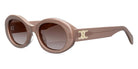 Celine® CL40194U CLN CL40194U 45F 52 - 45F Light Brown / Brown Sunglasses