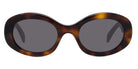 Celine® CL40194U CLN CL40194U 53A 52 - Shiny Havana / Smoke Sunglasses