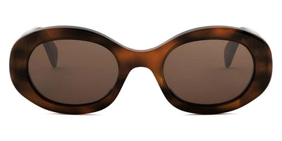 Celine® CL40194U CLN CL40194U 53E 52 - 53E Shiny Havana / Brown Normal Sunglasses