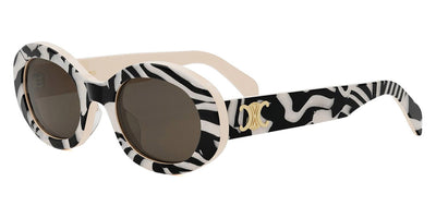 Celine® CL40194U CLN CL40194U 99E 52 - 99E Black/White / Gradient Rose Sunglasses