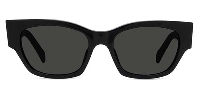 Celine® CL40197U CLN CL40197U 01A 54 - Shiny Black / Smoke Sunglasses