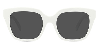 Celine® CL40198F CLN CL40198F 25A 56 - Shiny Ivory / Smoke Sunglasses