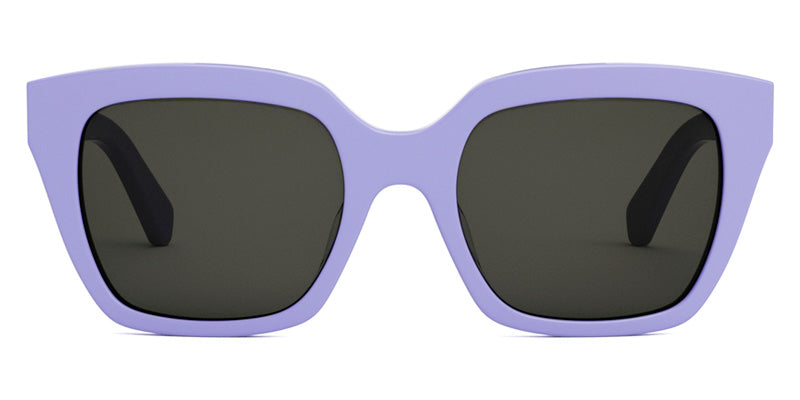 Celine® CL40198F CLN CL40198F 78A 56 - Shiny Solid Lilac / Dark Smoke Sunglasses