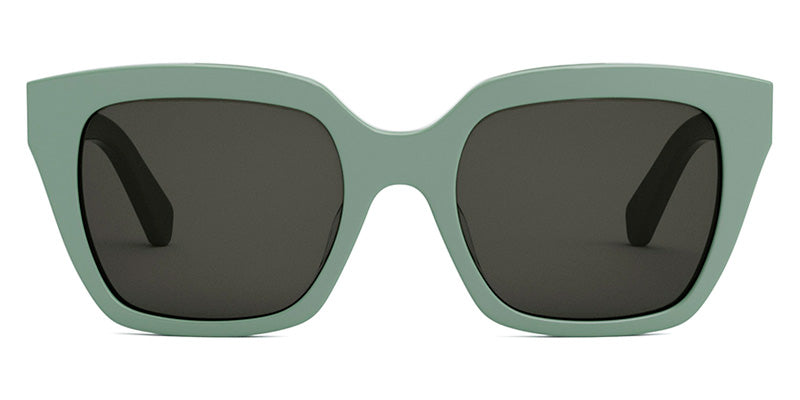 Celine® CL40198F CLN CL40198F 95A 56 - Shiny Pastel Mint / Smoke Sunglasses