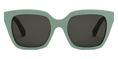 Celine® CL40198F CLN CL40198F 95A 56 - Shiny Pastel Mint / Smoke Sunglasses