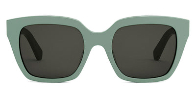 Celine® CL40198F CLN CL40198F 95A 56 - Shiny Pastel Mint / Smoke Sunglasses