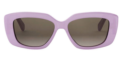 Celine® CL40216U CLN CL40216U 78F 55 - 78F Shiny Violet / Brown Gradient Sunglasses