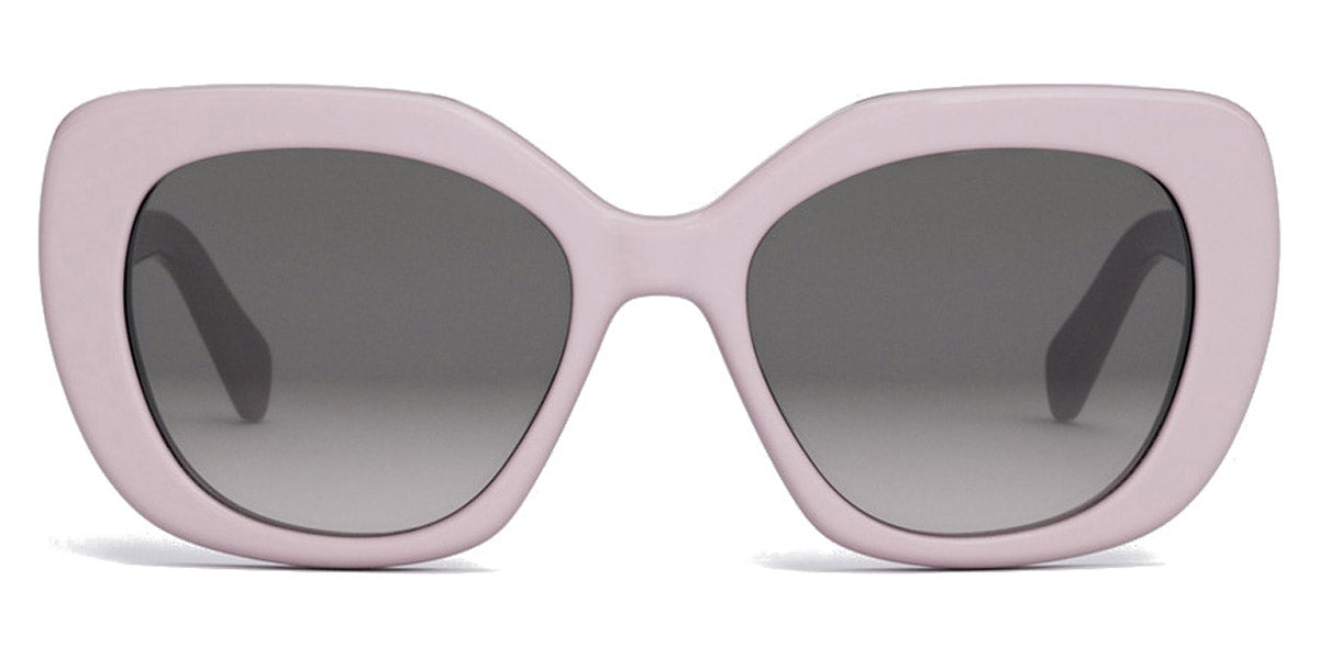 Celine® CL40226U CLN CL40226U 72F 55 - Shiny Pink / Brown Sunglasses