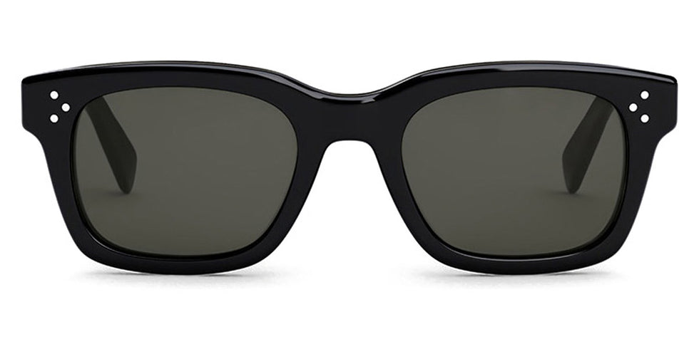 Celine® CL40232I CLN CL40232I 01A 51 - Shiny Black / Smoke Sunglasses