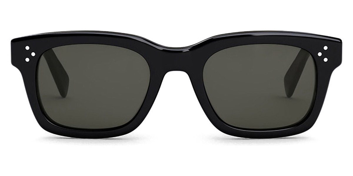 Celine® CL40232I CLN CL40232I 01A 51 - Shiny Black / Smoke Sunglasses