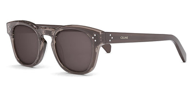 Celine® CL40233I CLN CL40233I 48E 49 - Shiny Transparent Dark Taupe / Brown Sunglasses