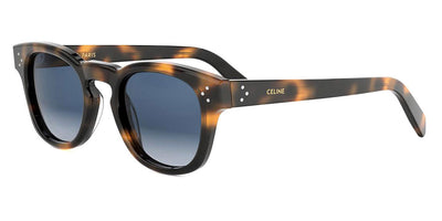 Celine® CL40233I CLN CL40233I 53W 49 - 53W Shiny Havana / Blue Gradient Sunglasses