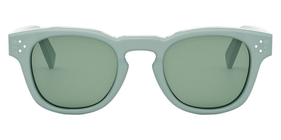Celine® CL40233I CLN CL40233I 93N 49 - Shiny Lime Transparent / Green Sunglasses