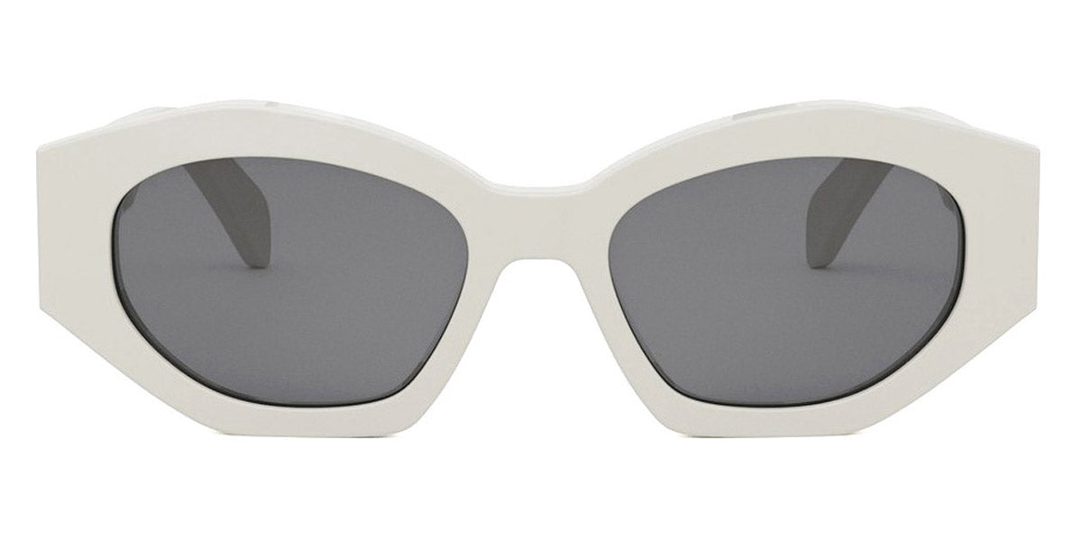 Celine® CL40238U CLN CL40238U 25a 55 - Shiny Ivory Sunglasses