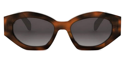 Celine® CL40238U CLN CL40238U 53F 55 - 53F Shiny Havana / Brown Gradient Sunglasses