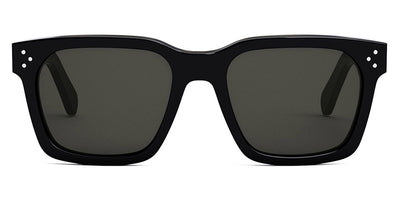 Celine® CL40248I CLN CL40248I 01A 54 - Shiny Black / Smoke Sunglasses