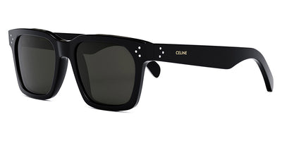 Celine® CL40248I CLN CL40248I 01A 54 - Shiny Black / Smoke Sunglasses