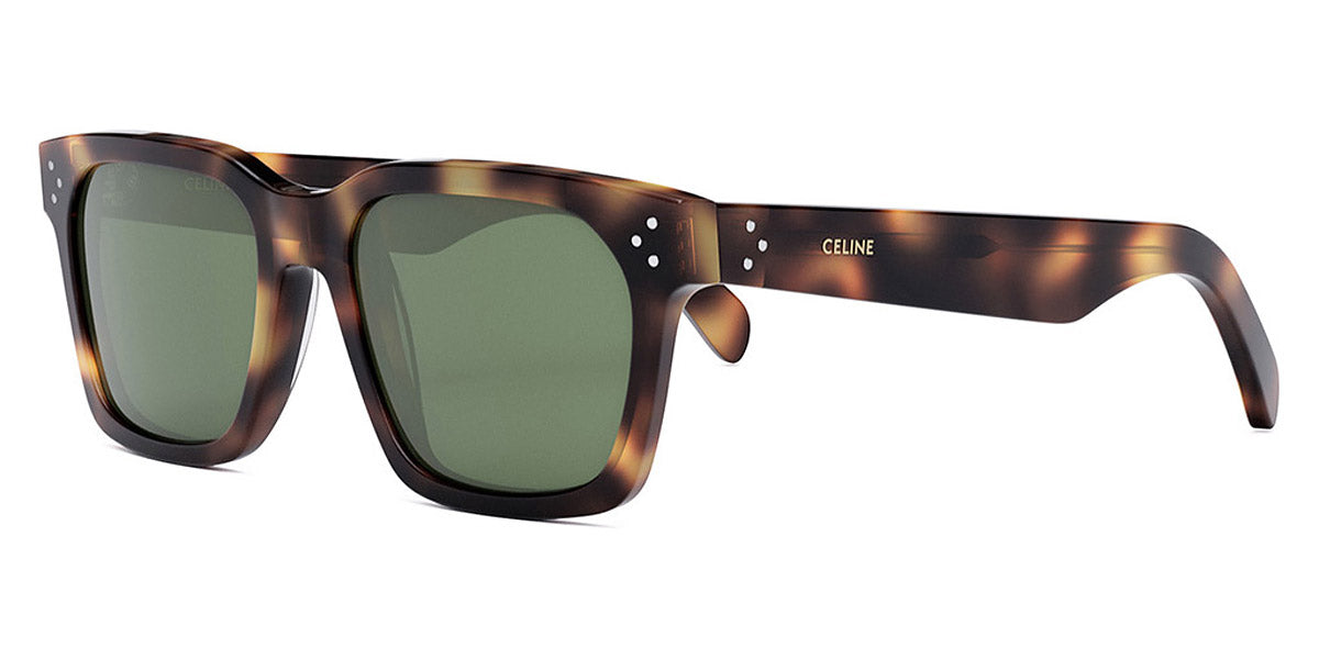 Celine® CL40248I CLN CL40248I 53N 54 - Shiny Transparent Denim / Roviex Sunglasses