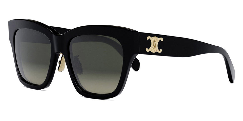 Celine® CL40253F CLN CL40253F 01F 55 - 01F Shiny Black Sunglasses