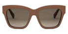 Celine® CL40253F CLN CL40253F 45F 55 - 45F Shiny Opaline Pink / Gradient Brown Sunglasses