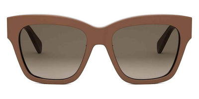 Celine® CL40253F CLN CL40253F 45F 55 - 45F Shiny Opaline Pink / Gradient Brown Sunglasses