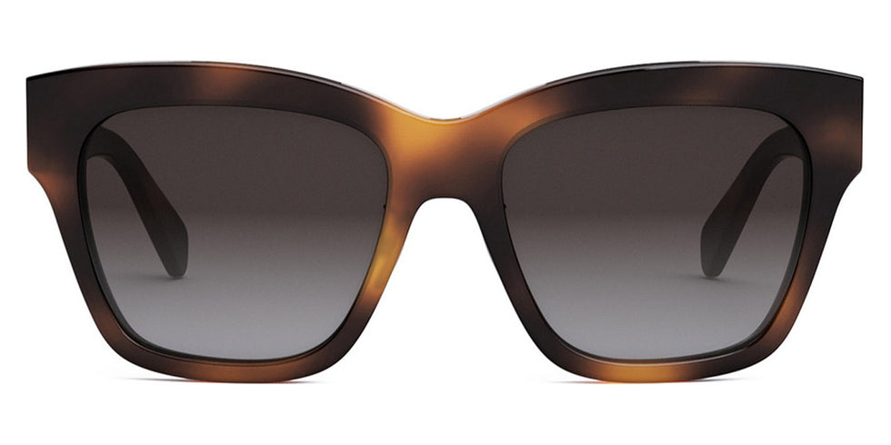 Celine® CL40253F CLN CL40253F 53K 55 - Shiny Havana / Gradient Roviex Sunglasses