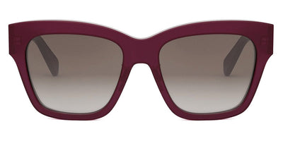 Celine® CL40253F CLN CL40253F 69F 55 - 69F Shiny Bordeaux / Gradient Brown Sunglasses