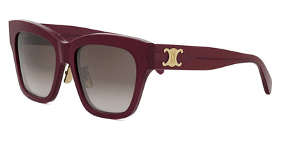 Celine® CL40253F CLN CL40253F 69F 55 - 69F Shiny Bordeaux / Gradient Brown Sunglasses