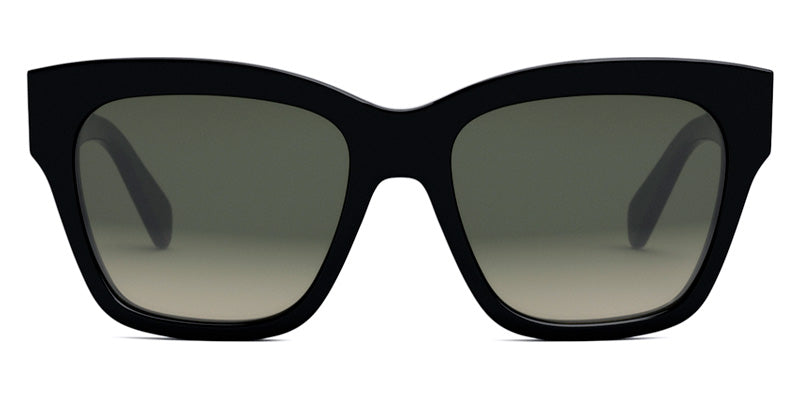 Celine® CL40253I CLN CL40253I 01F 55 - Shiny Black / Gradient Brown Sunglasses