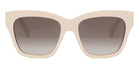 Celine® CL40253I CLN CL40253I 25F 55 - 25F Shiny Ivory / Gradient Brown Sunglasses
