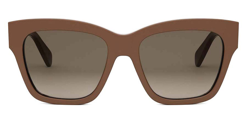 Celine® CL40253I CLN CL40253I 45F 55 - 45F Shiny Brown / Gradient Brown Sunglasses