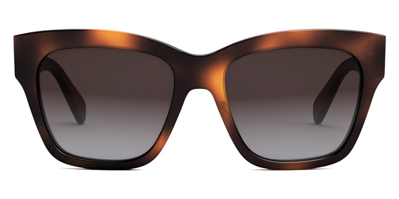 Celine® CL40253I CLN CL40253I 53K 55 - Shiny Classic Havana / Gradient Roviex Sunglasses