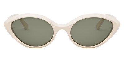 Celine® CL40264U CLN CL40264U 25N 57 - Shiny Ivory / Khaki Sunglasses
