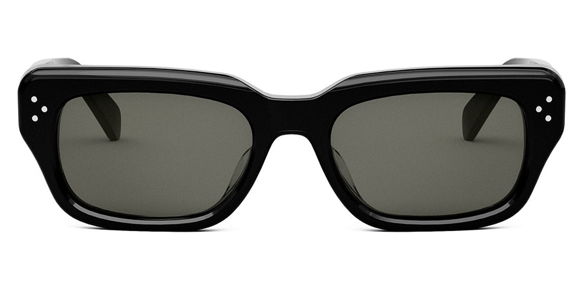 Celine® CL40267U CLN CL40267U 01A 54 - Shiny Black / Smoke Sunglasses