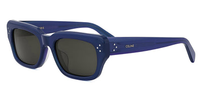Celine® CL40267U CLN CL40267U 90A 54 - 90A Shiny Blue / Smoke Sunglasses