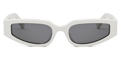 Celine® CL40269U CLN CL40269U 25A 54 - Shiny Ivory / Smoke Sunglasses