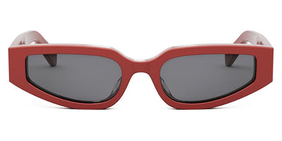 Celine® CL40269U CLN CL40269U 66A 54 - Shiny Red / Smoke Sunglasses