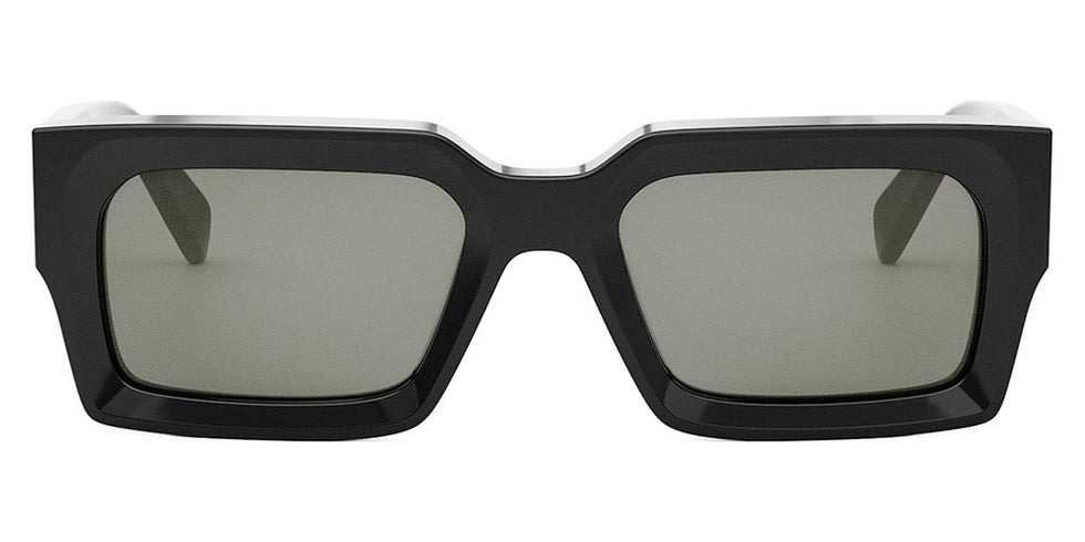 Celine® CL40280U CLN CL40280U 01A 54 - Shiny Black / Smoke Sunglasses