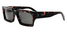 Celine® CL40280U CLN CL40280U 52A 54 - Shiny Dark Havana / Smoke Sunglasses