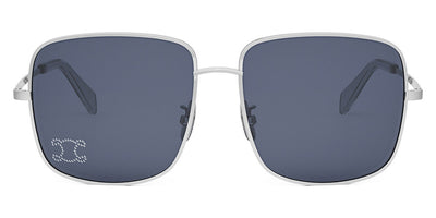 Celine® CL40284U CLN CL40284U 16V 59 - Shiny Palladium / Blue Sunglasses