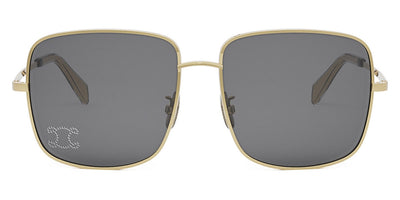 Celine® CL40284U CLN CL40284U 30A 59 - Shiny Endura Gold / Smoke Sunglasses